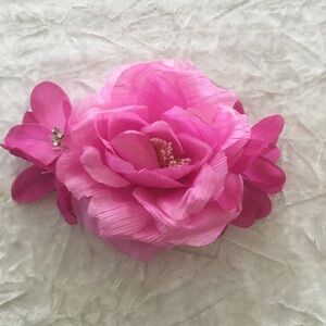Elena Collection OOAK Floral Brooch / Hair Clip